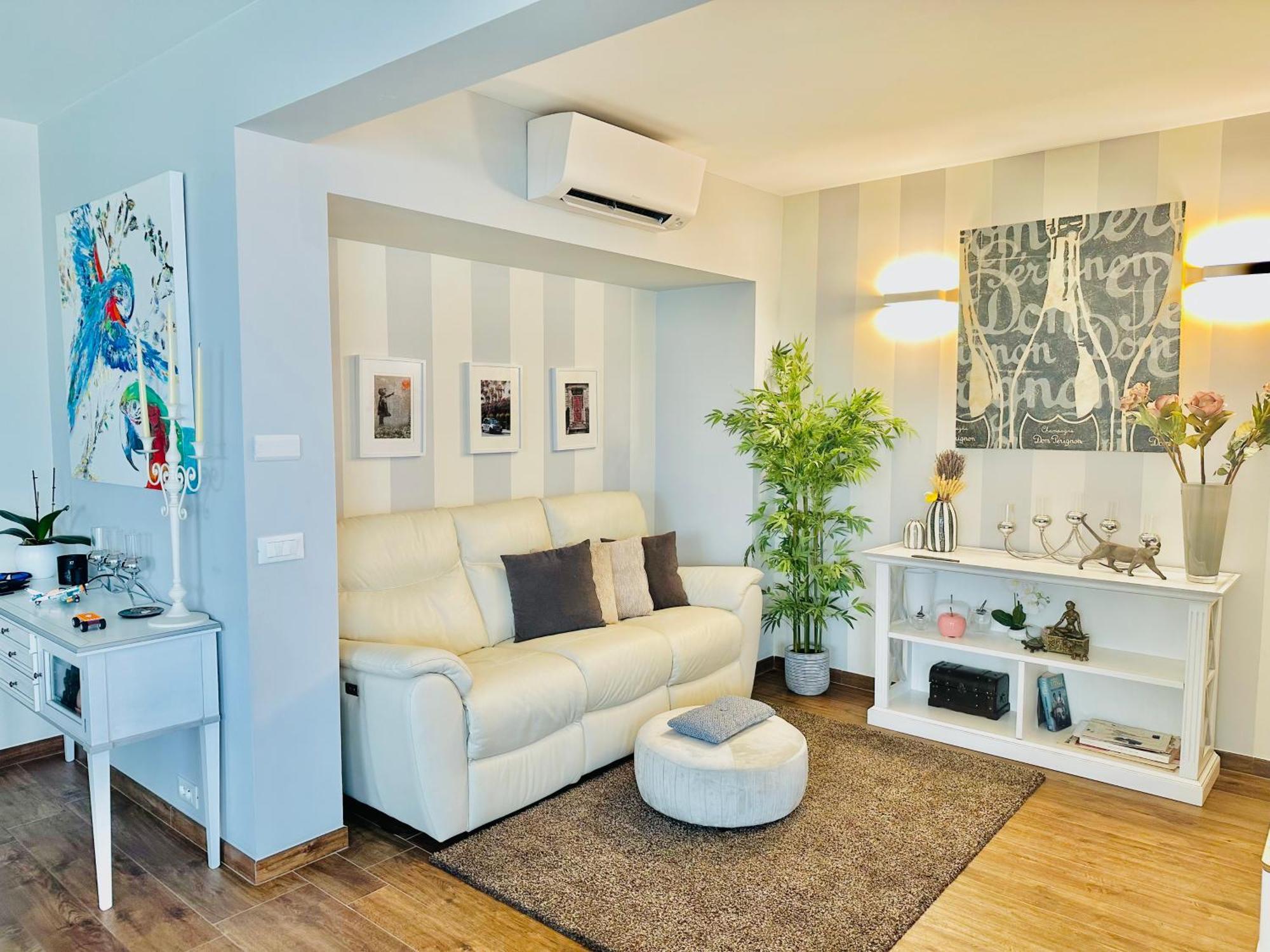 Luxurious Privacy - 130M2 Entire Floor, Pool, Parking, Ac - 5' Croisette - Plage Des Sports Apartment